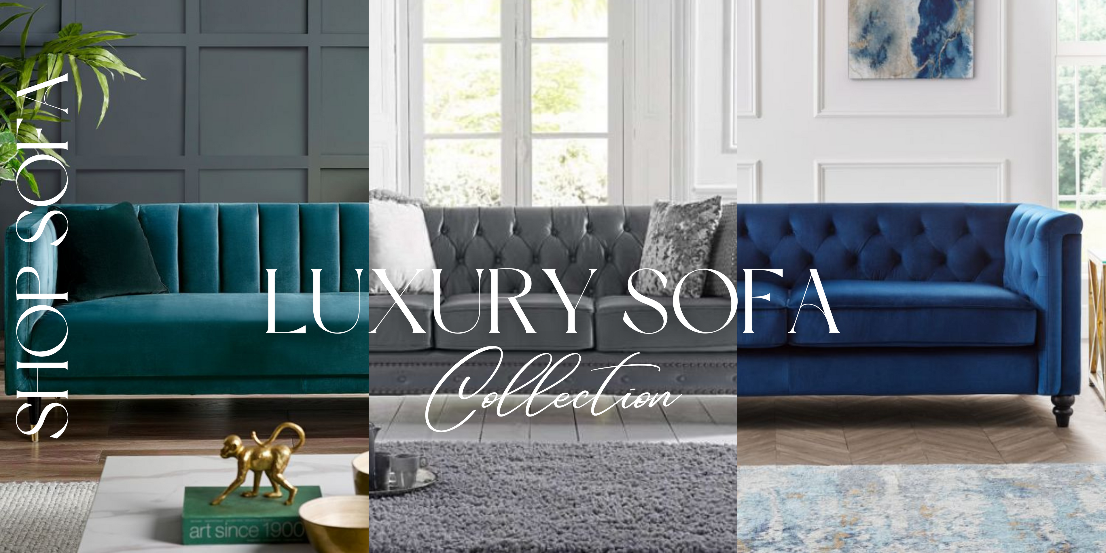 3 seater velvet fabric linen sofa