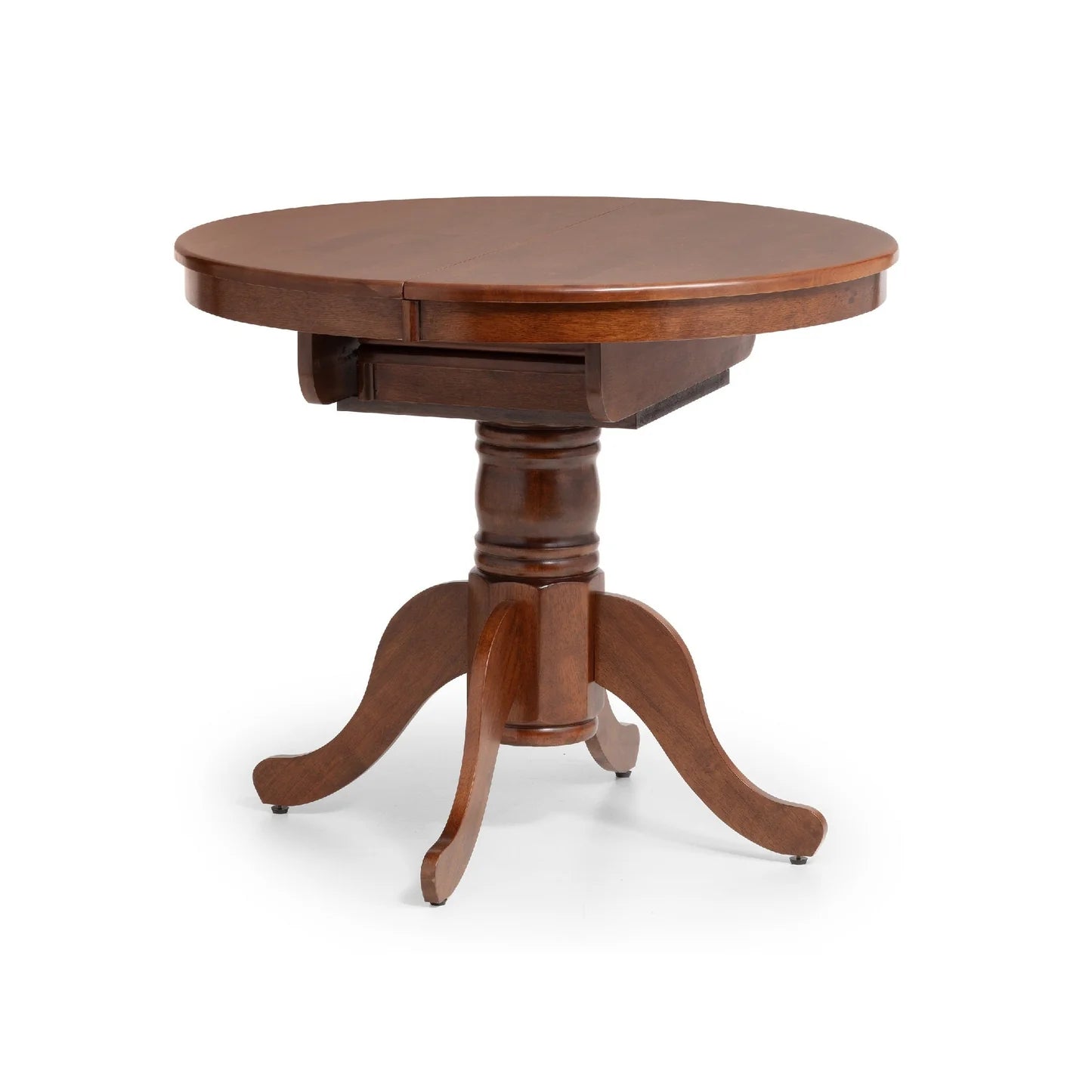 Canterbury 4 Seater Round To Oval Wood Extending Dining Table