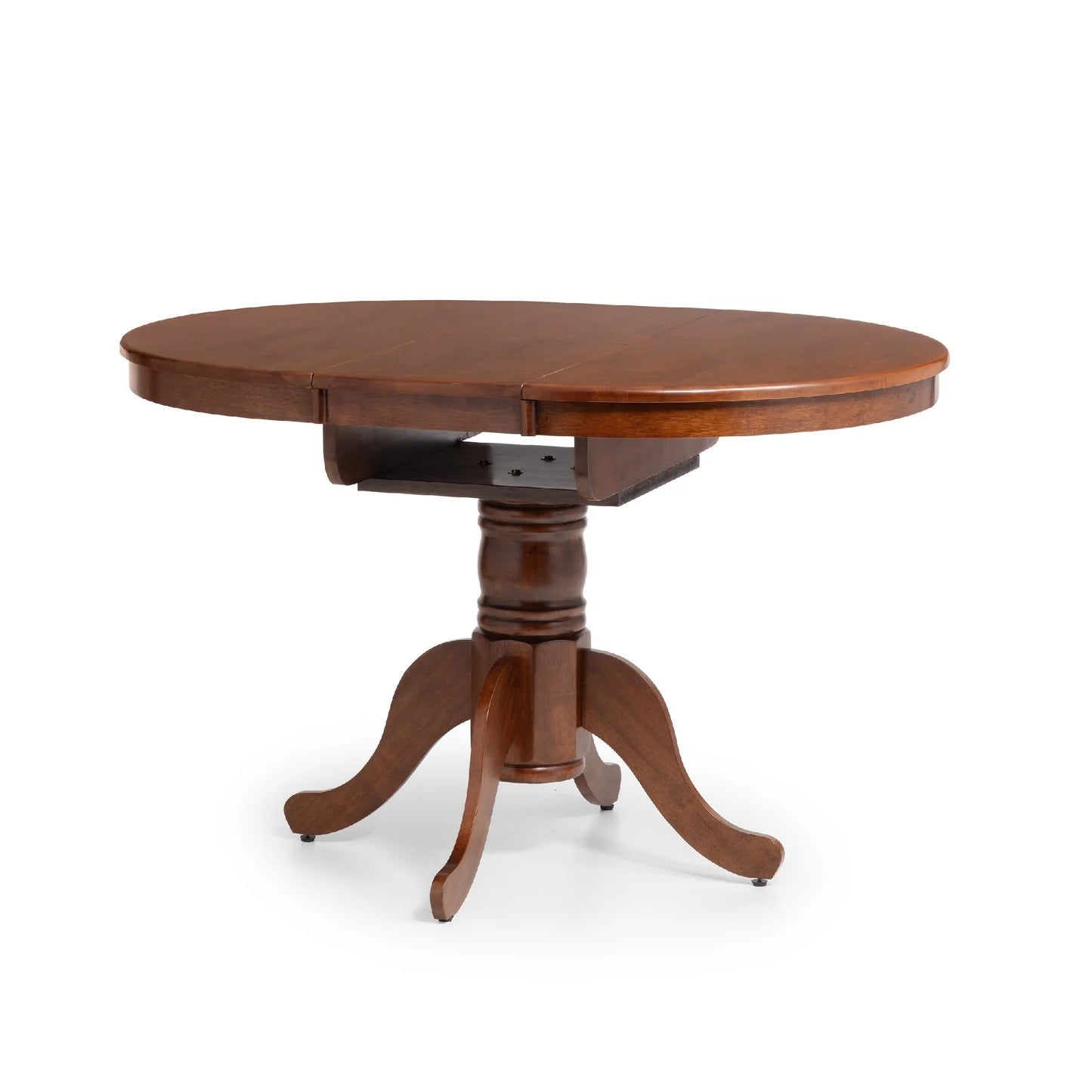 Canterbury 4 Seater Round To Oval Wood Extending Dining Table