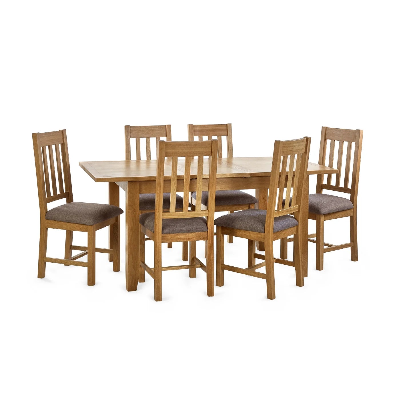 Mallory 4 Seater Wood Extending Dining Table