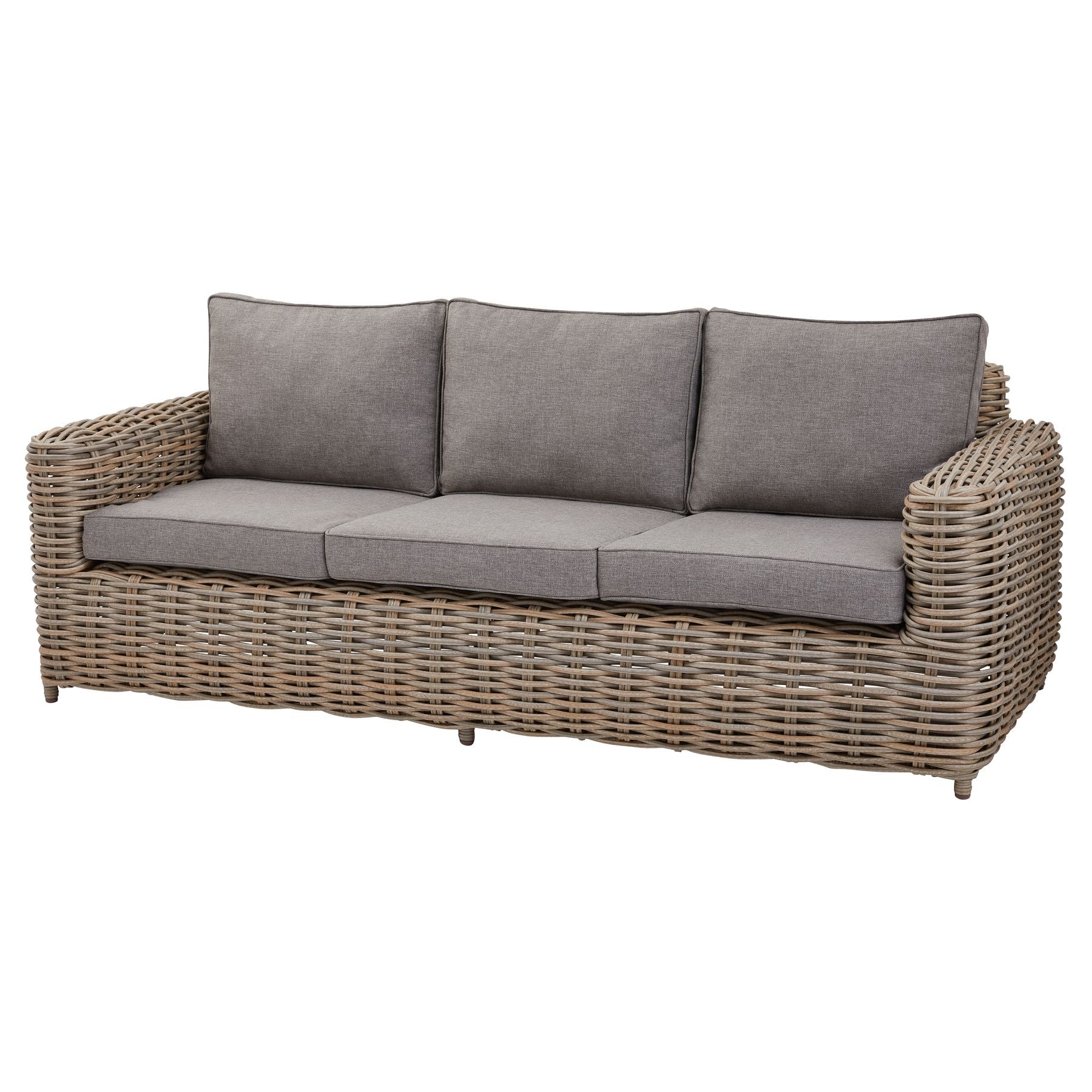 Amalfi Collection Outdoor 5 Seater Set Sofa with Table