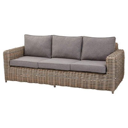 Amalfi Collection Outdoor 5 Seater Set Sofa with Table