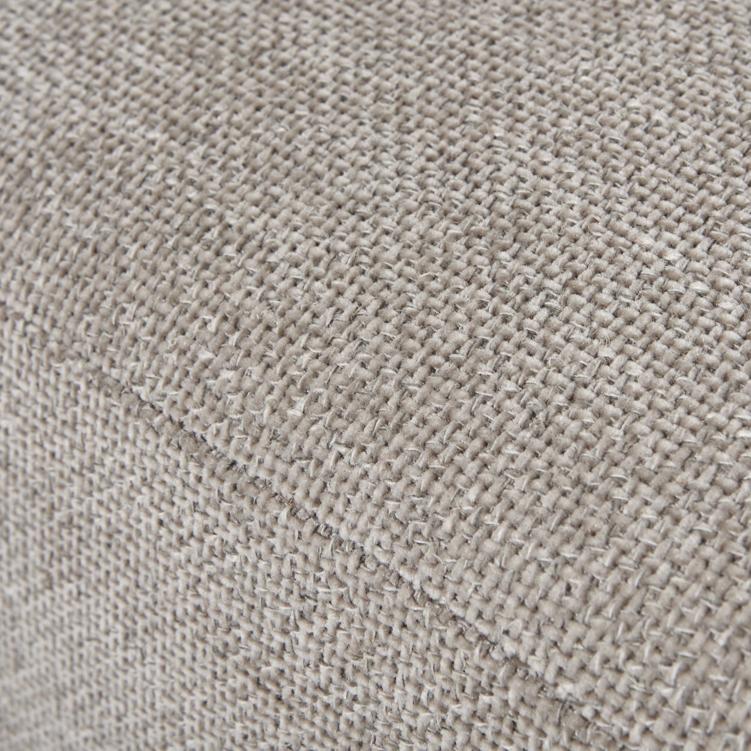 Vesper Taupe Cushion Back 3 Seater Sofa
