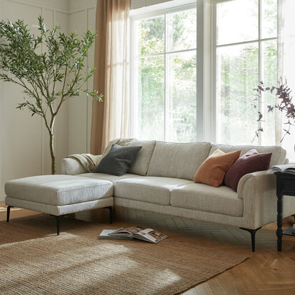 3 Seater Sofa With Footstool