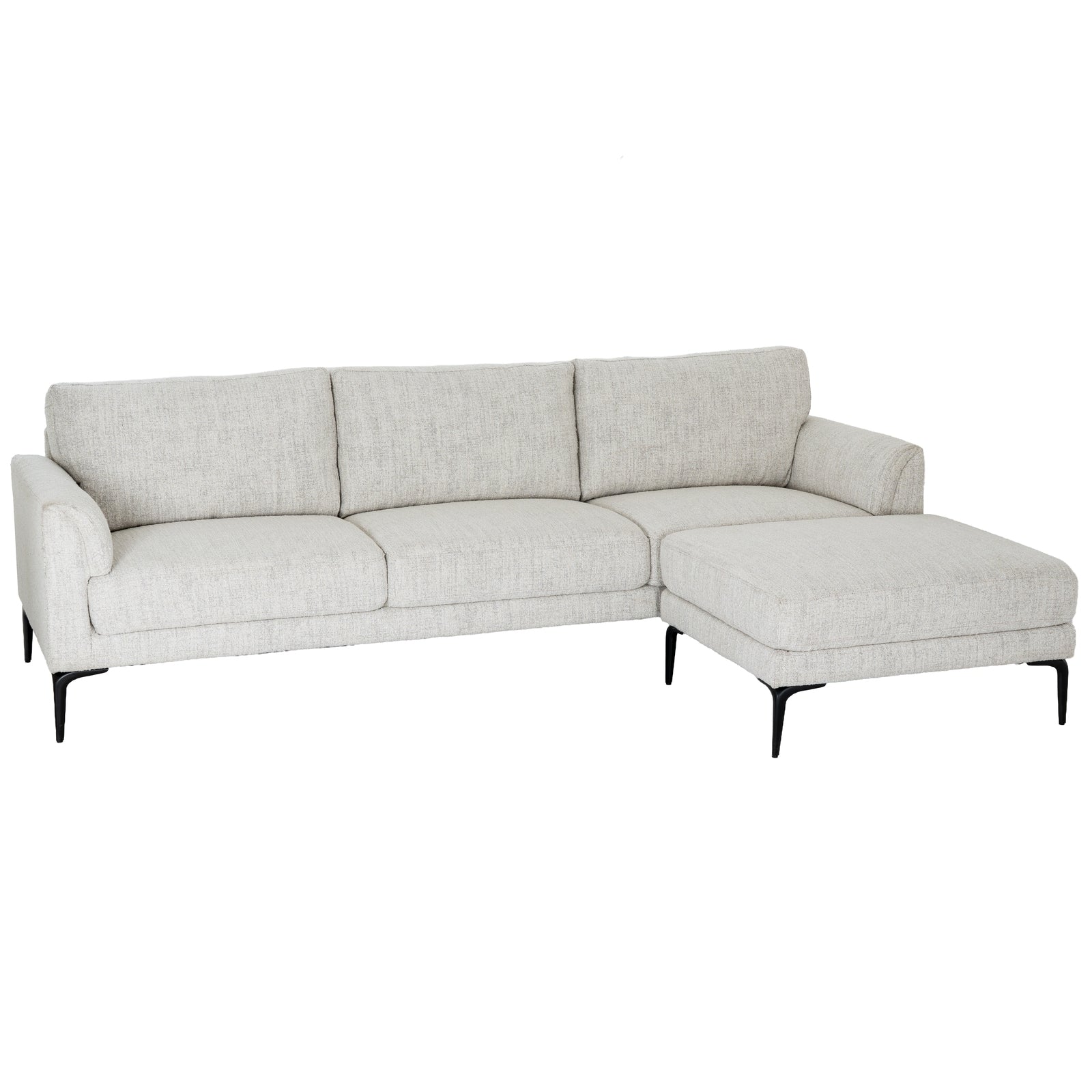 3 Seater Sofa With Footstool