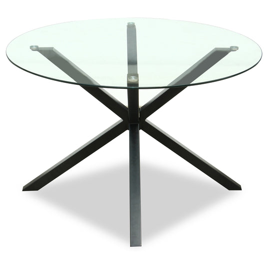 Round Glass Dining Table