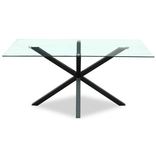 Rectangle Glass Dining Table
