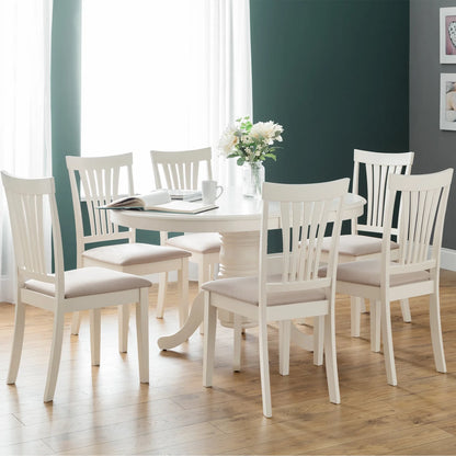 Stanmore 4 Seater Wood Extending Dining Table