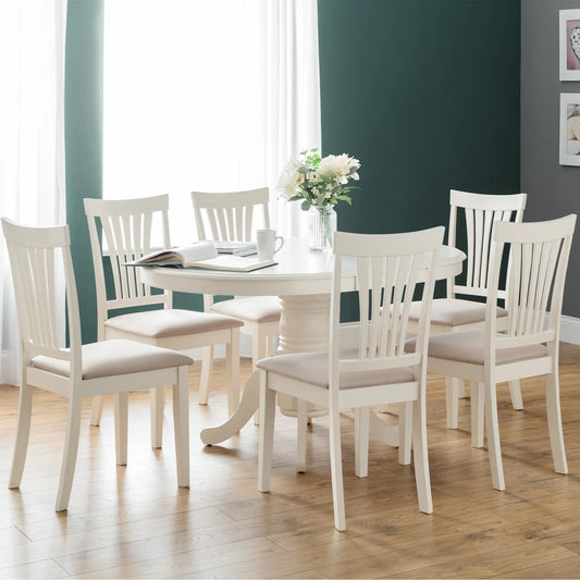 Stanmore 4 Seater Wood Extending Dining Table