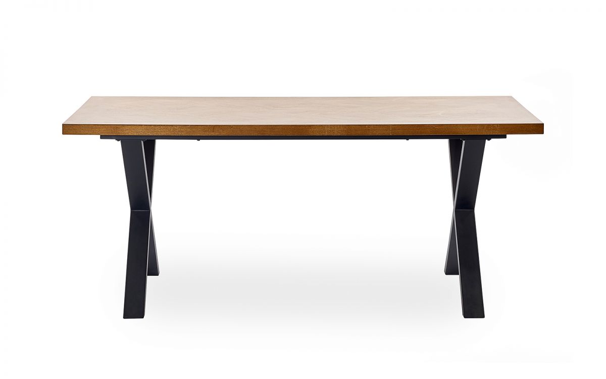 Aron Rectangle Wood 4 Seater Dining Table