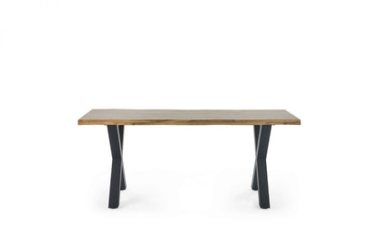 Oak Effect 4 Seater Dining Table