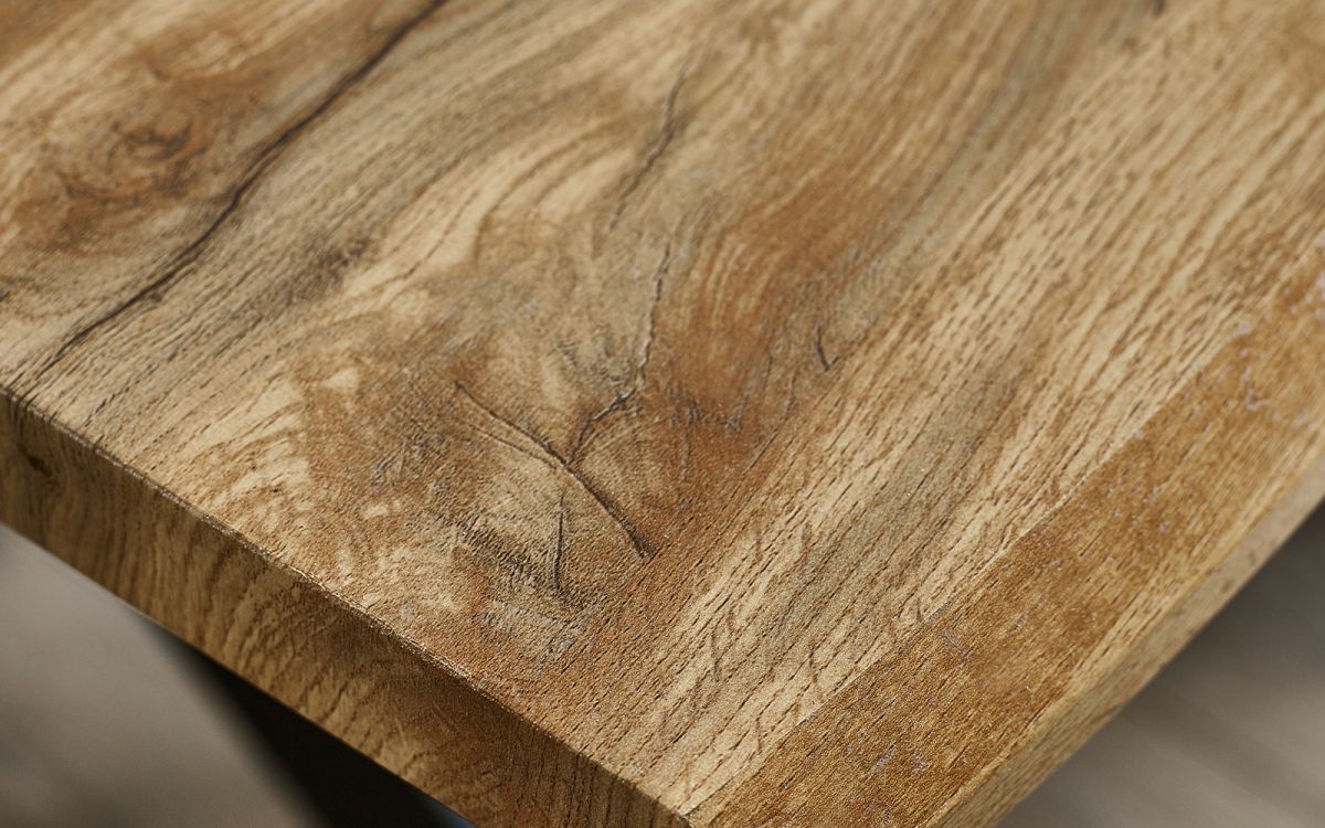 Oak Effect 4 Seater Dining Table