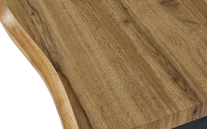 Oak Effect 4 Seater Dining Table
