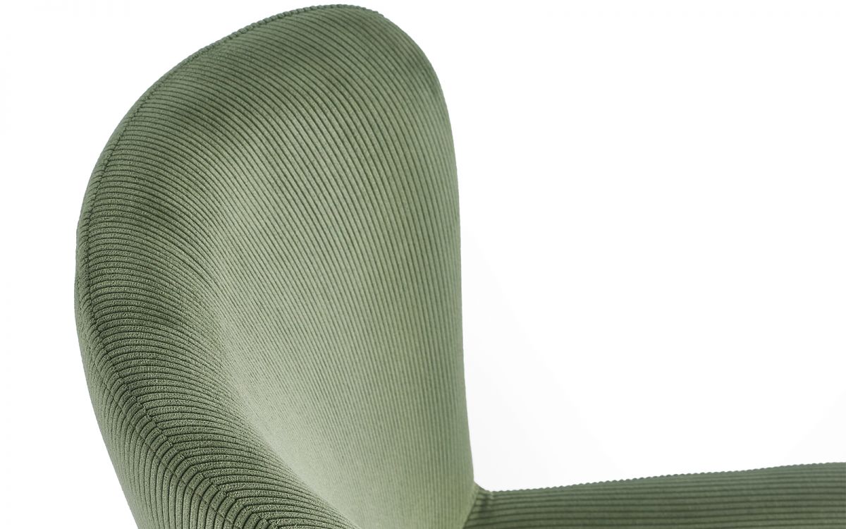 Leonie Grey or Green Velvet Dining Chair