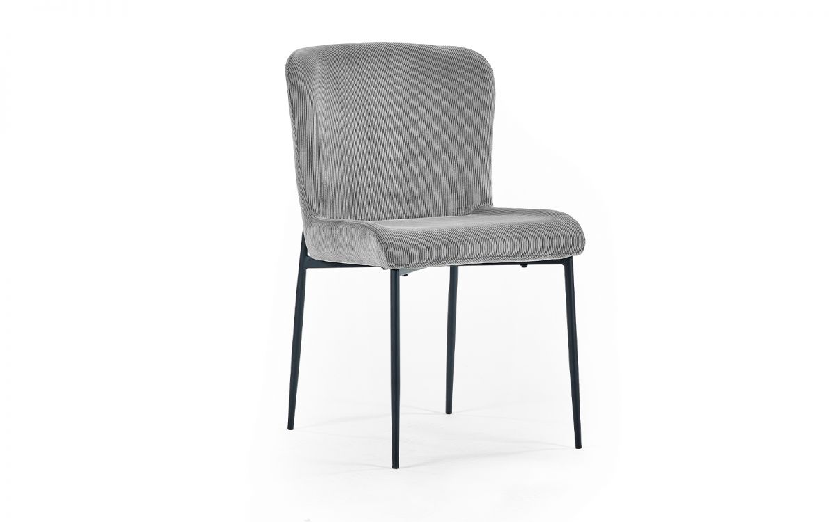 Leonie Grey or Green Velvet Dining Chair