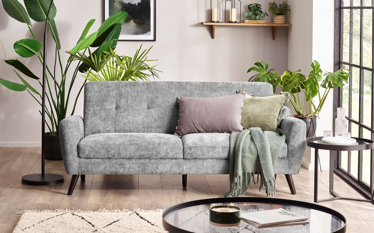 Dove Grey 3 Seater Sofa