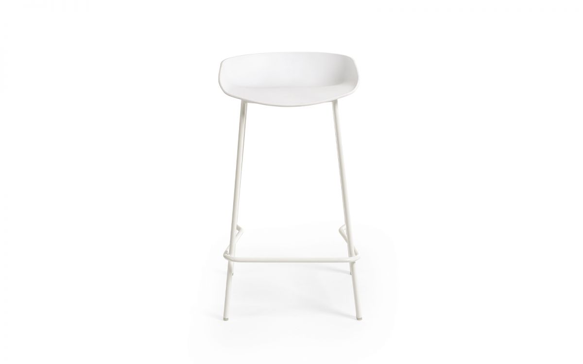 White Bar Stool